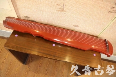 无锡市●久音古琴  ●典藏系列  20230608[红洒金伏羲]