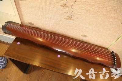 无锡市●久音古琴  ●典藏系列 20230726 [红洒金竹节]