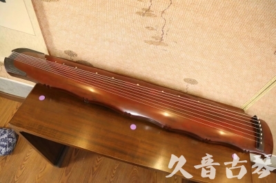 无锡市●久音古琴  ●典藏系列 20230807 [红洒金竹节]